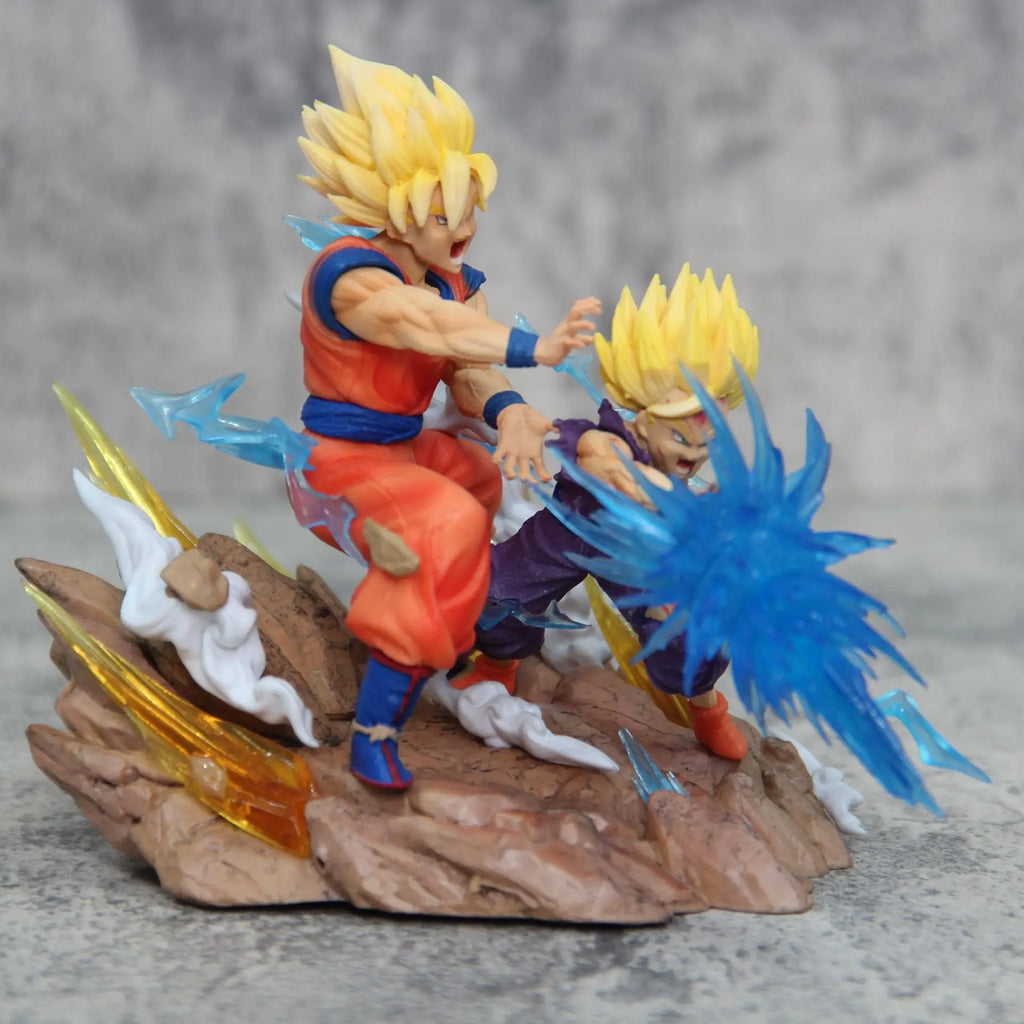 Dragon Ball Z Anime Figur Son Goku Kamehameha Figuren Cell Kakarotto Super Saiyajin Dekoration Modell Statue Puppe Spielzeug Geschenke