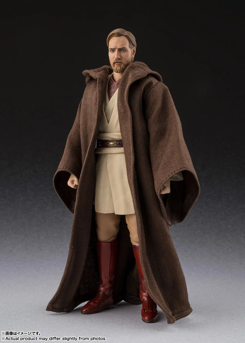 In Stock Genuine BANDAI SHFiguarts Star Wars Episode III Revenge of the Sith Obi Wan Kenobi Figure Anime Action Model Toy