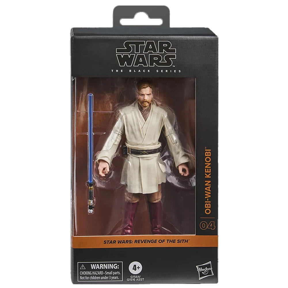 [In-Stock] Hasbro Star Wars The Black Series Anakin Skywalker & Obi-Wan Kenobi 15cm Collectible Action Anime Figure Model Toys