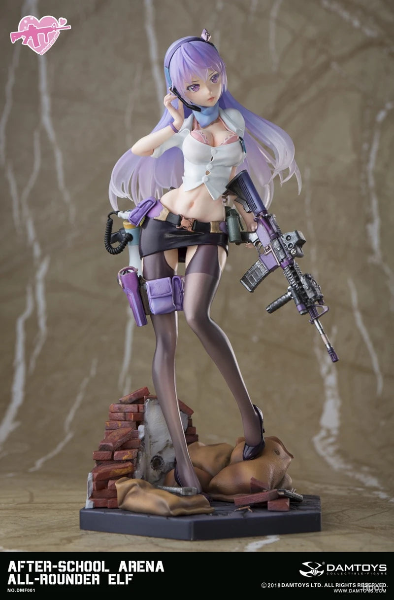 21 cm Sexy Gril Anime-Figur After-School Arena – First Shot: Allrounder ELF Actionfigur Hentai-Figuren Modell für die Erwachsenensammlung