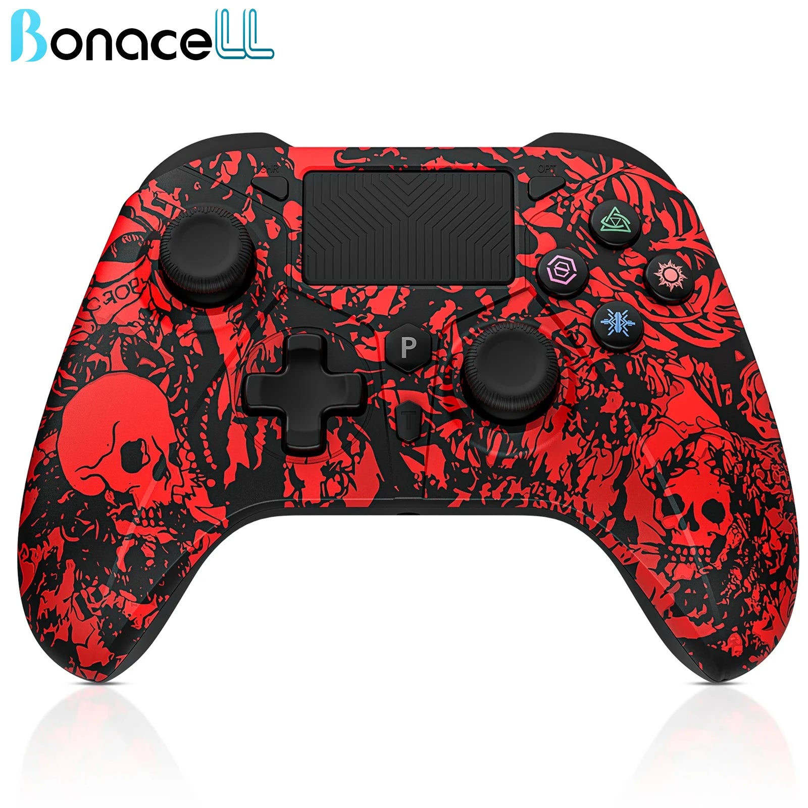 Wireless Controller for PS5 Console Gamepad Gaming Joystick W/Turbo Dual Vibration Macro Programming Game Remote Handle Rocker