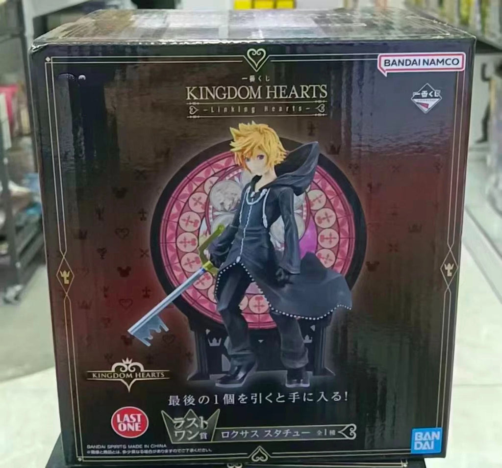 Kingdom Hearts Original Bandai Ichiban Kuji Sola Heart to Heart Anime Figure Boxed Model Collectible Statue Gifts For Boys Stock
