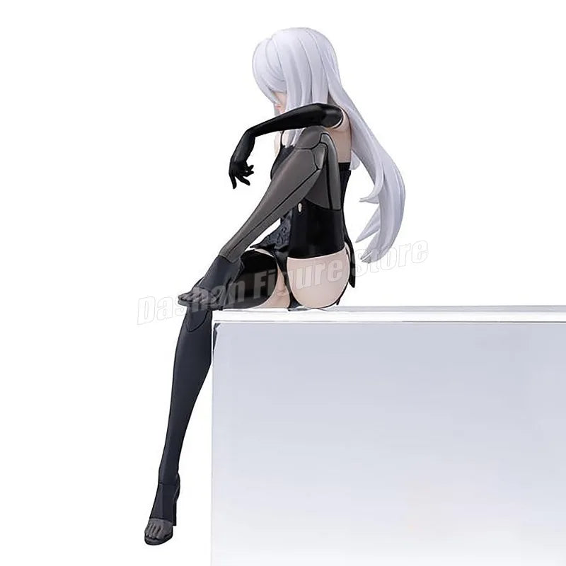 Anime NieR:Automata YoRHa A Nr. 2 Typ B Actionfigur Nudelstopper 2B 9S Sitzhaltung Figuren Sammlung Figuren Modell Spielzeug