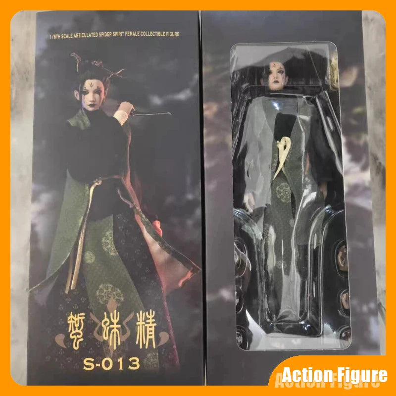 In Stock Original Black Myth: Wukong Spider Goblin Fourth Sister 1/6 Collectible S-013 Action Figure Full Set Model Collect Gift