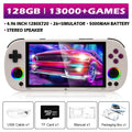 64G 128G 256G Tragbare Handheld-Videospielkonsole 4,96'' IPS-Bildschirm Joystick RGB-Beleuchtung Smart Pro Retro Handheld-Spiel-Player 