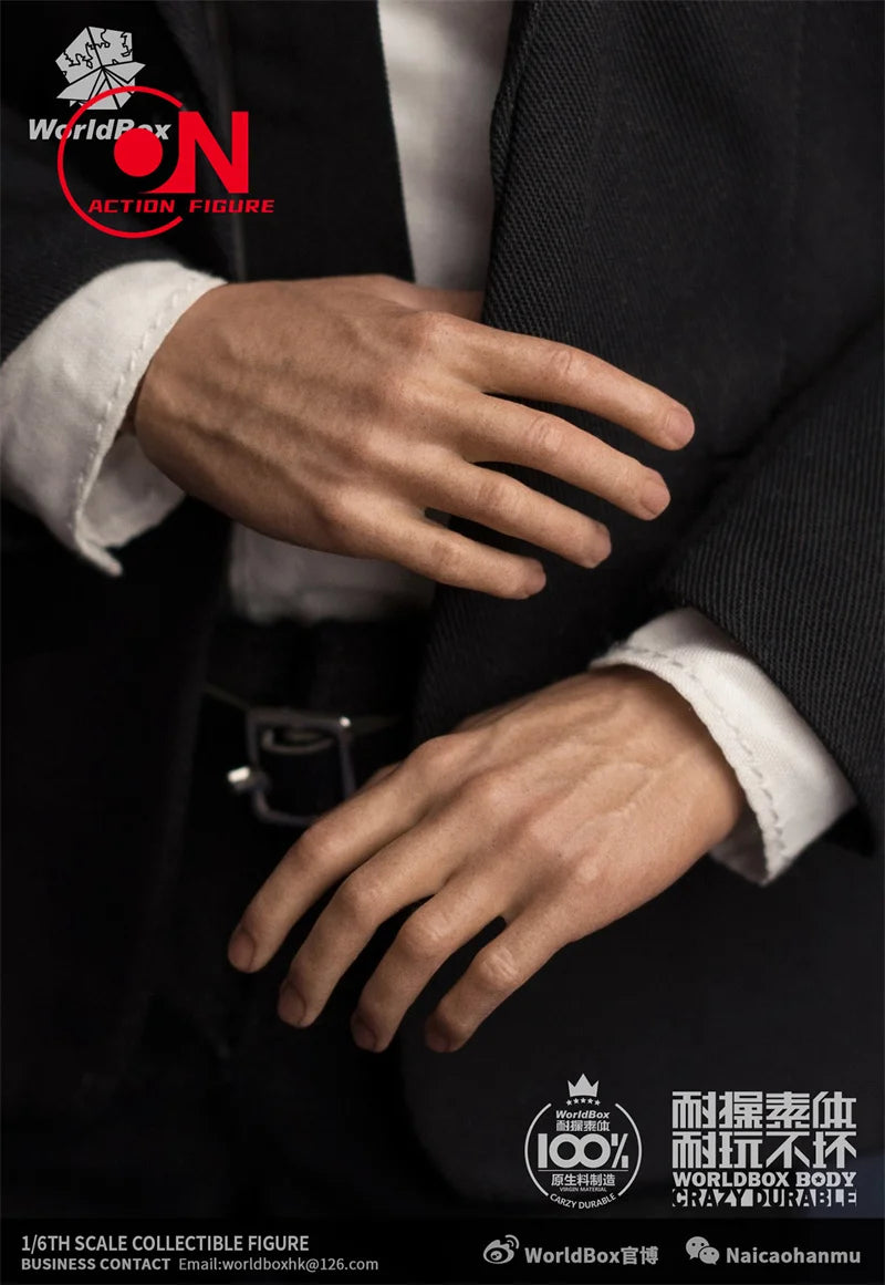 In Stock! Worldbox 1/6 Hands Shape Fingers Model Body Accessories Fit 12" Male Action Figure Dolls