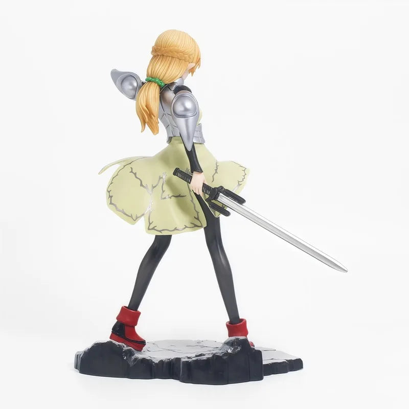 Anime Figure Elf Girl Uncle From Another World 25cm Pvc Model Statue Desktop Ornament Computer Case Decor For Anime Collectors