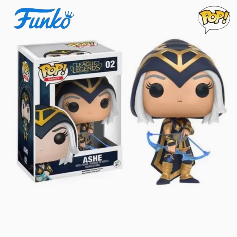 Jinx Action Figure Funko Pop League of Legends Series Vi Ekko Silco Figure Model Original Limited Edition Collectible Toy Gifts