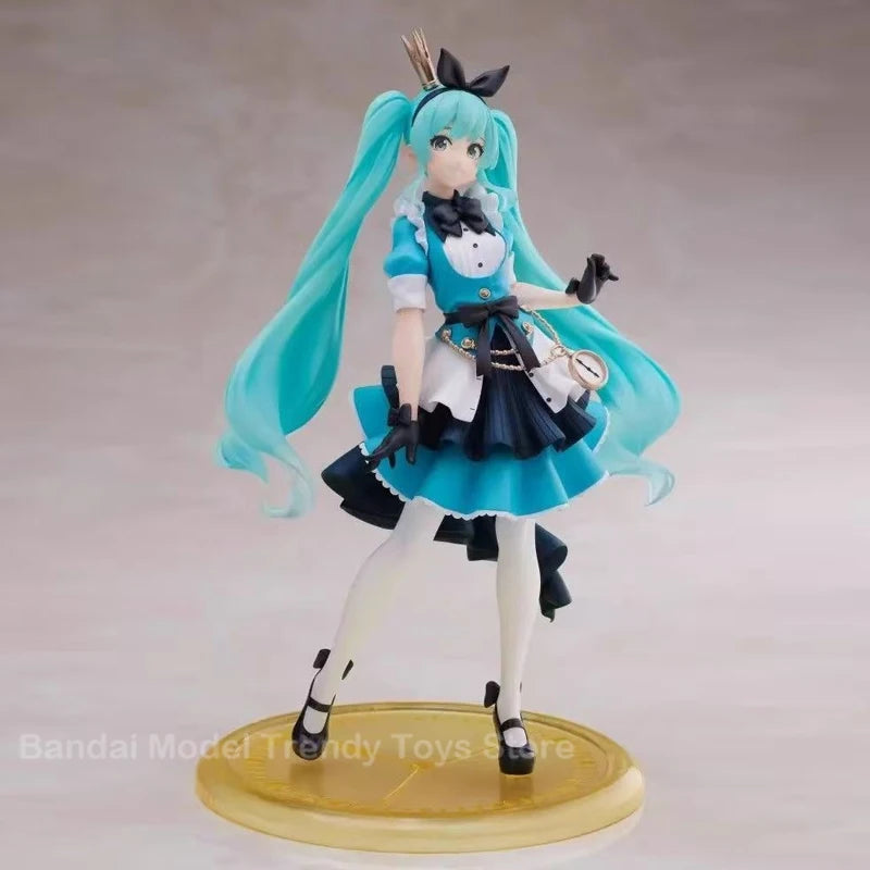 In Stock TAITO Artist Masterpiece Hatsune Miku Princess Alice Anime Figure Model Original Toys Ornament Gifts Collecting