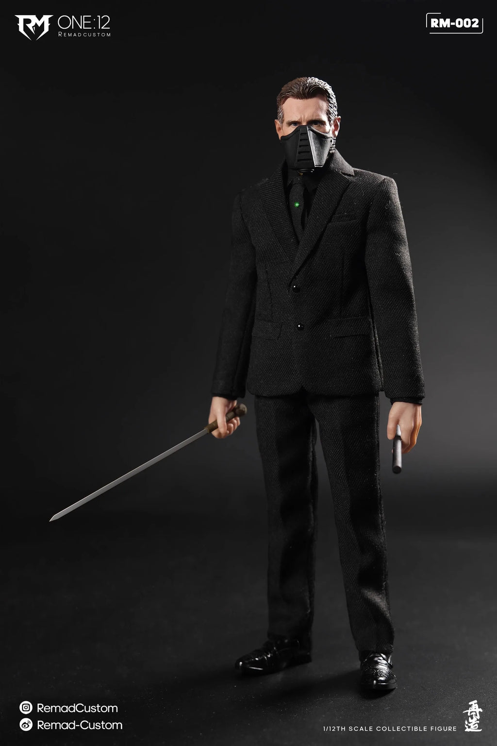Remad Custom RM-002 1/12 Soldier Ninja Master Full Set 6'' Action Figure Model Toy In Stock