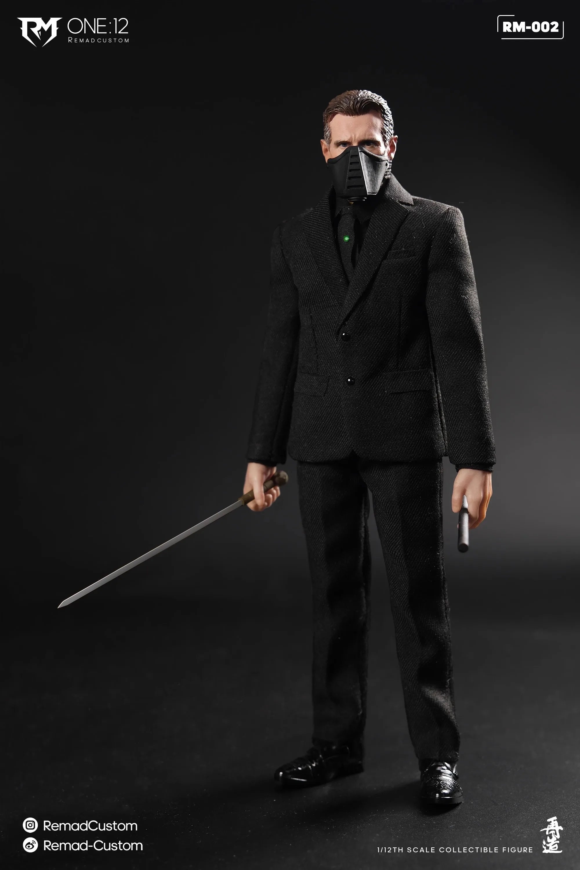 Remad Custom RM-002 1/12 Soldier Ninja Master Full Set 6'' Action Figure Model Toy In Stock