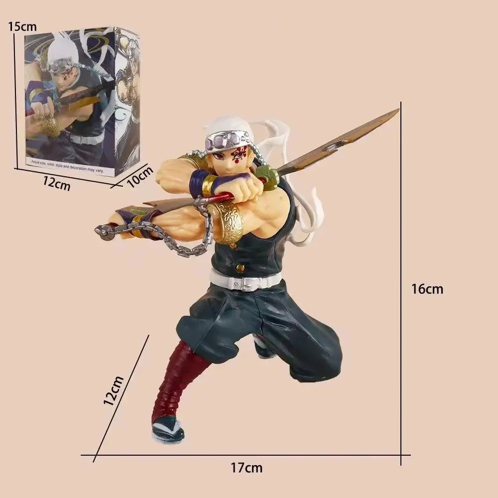 Toy figures, original toys, demon slayers, anime statues, gifts, cool desktop small ornaments, birthday gifts
