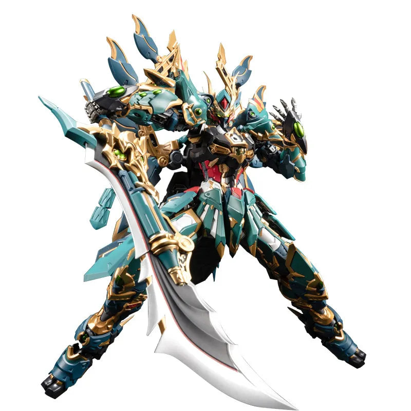 【Assembly Model】The Four Sacred Beasts - Azure Dragon Assembly Model Figurine Mecha Style Computer Case Decoration Boy'S Gifts