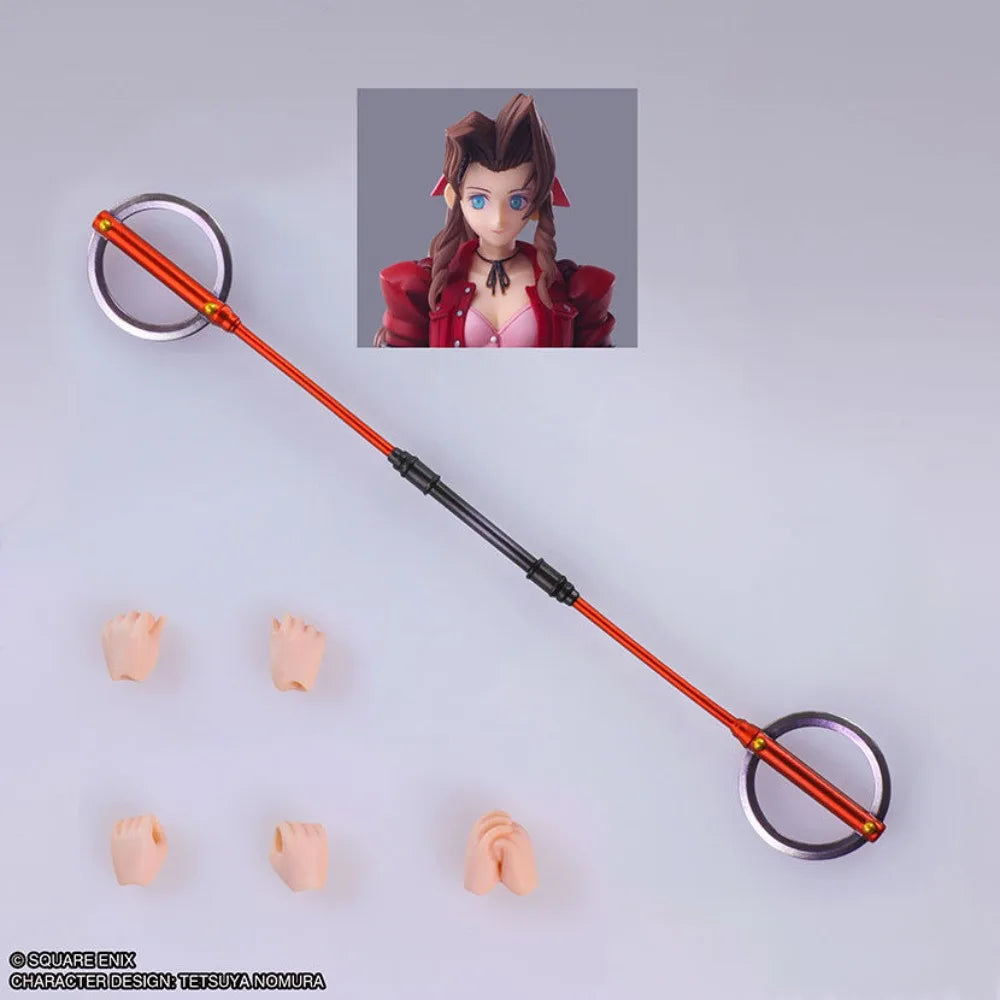 100% Original in Stock Square Enix Bring Arts Final Fantasy Aerith Gainsborough Mythril Rod Ver. Action Figure Collection Series