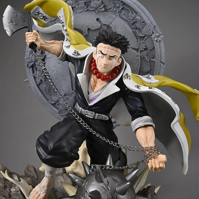 Dämon Slayer 41cm Himejima Gyomei Anime Figur Pvc Modell Gk Große Statue Jungen Sammlung Desktop Dekoration Ornament Spielzeug Geschenke