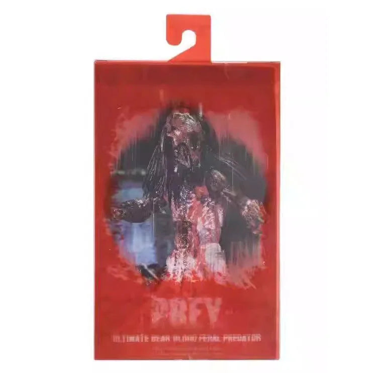 NECA 51727 Toys Prey Action Figure Ultimate Feral Bear Blood Predator 18 cm Original Anime Doll Collection Model Gift