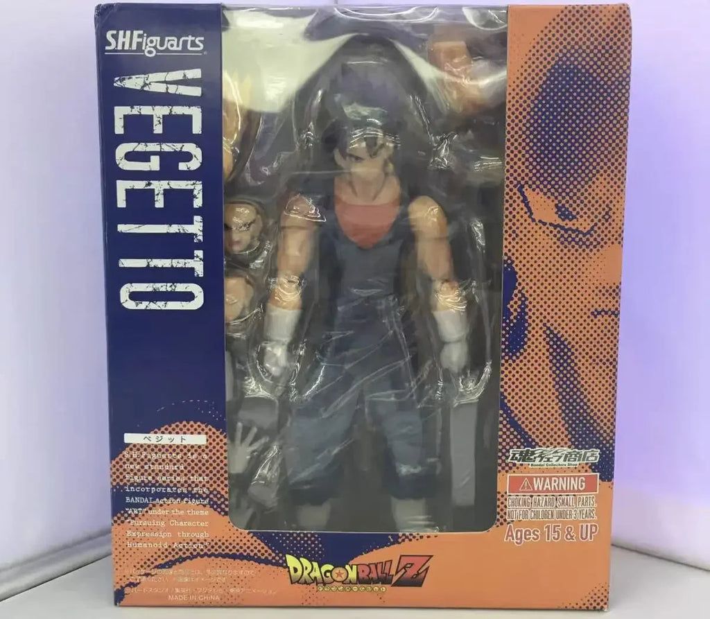 Hot 17cm Anime Dragon Ball Z Action Figure S.H.Figuarts Shf Exclusive Action Figure Super Saiyan Vegetto Doll Toy For Kids Gifts