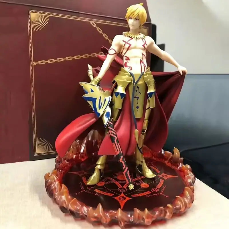New 26cm Japanese Anime Fate/Grand Order Figures Gilgamesh Pvc Action Figure Toy Adults Collection Model Toy