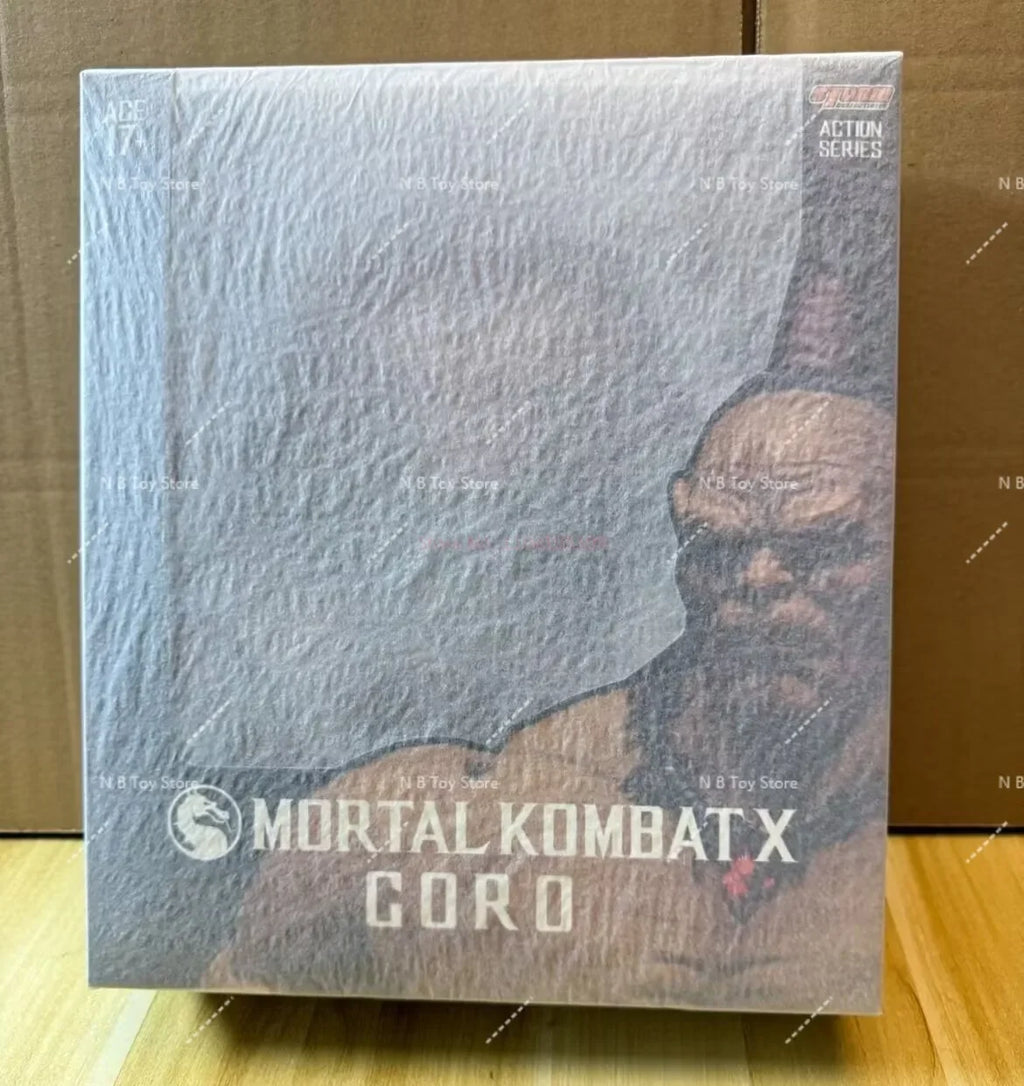 In Stock Storm Toys Mortal Kombat Final BOSS Shao Kahn DCMK14 Luxury Edition Villain Goro DCMK18 Action Figure Model Toys