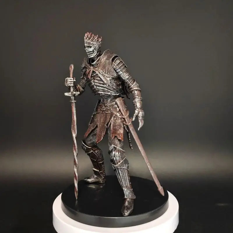 Hot Game Figure Dark Souls 3 Salary King Avatar Knight Undead Soldier Model Desktop Handmade Ornament Toy Boys Gift