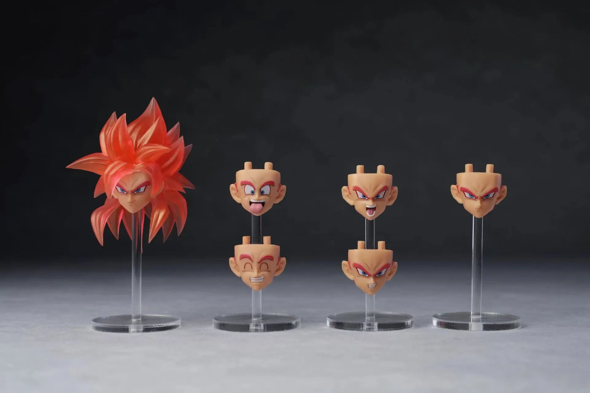 New Kamione Tonsenarttoys Dragon Ball Super Saiyan 4 Gogeta Action Figure Fusion Warriors SSJ4 1/12 Collection Model  Toy Gifts