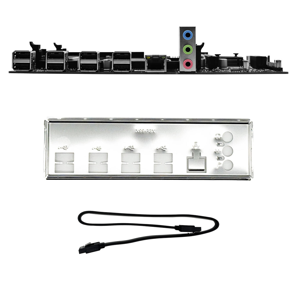 ZSUS X79 Motherboard Set Kit With Intel LGA2011 Xeon E5 2630 V2 CPU DDR3 1*16GB ECC RAM Memory Support M.2 NVME Slot