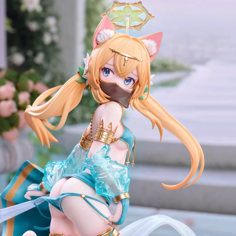 28cm Blue Archive Iochi Mari Anime Figure Yozakura Kirara/Sunaookami Shiroko/Urawa Hanako Action Figure Collectible Model Toys