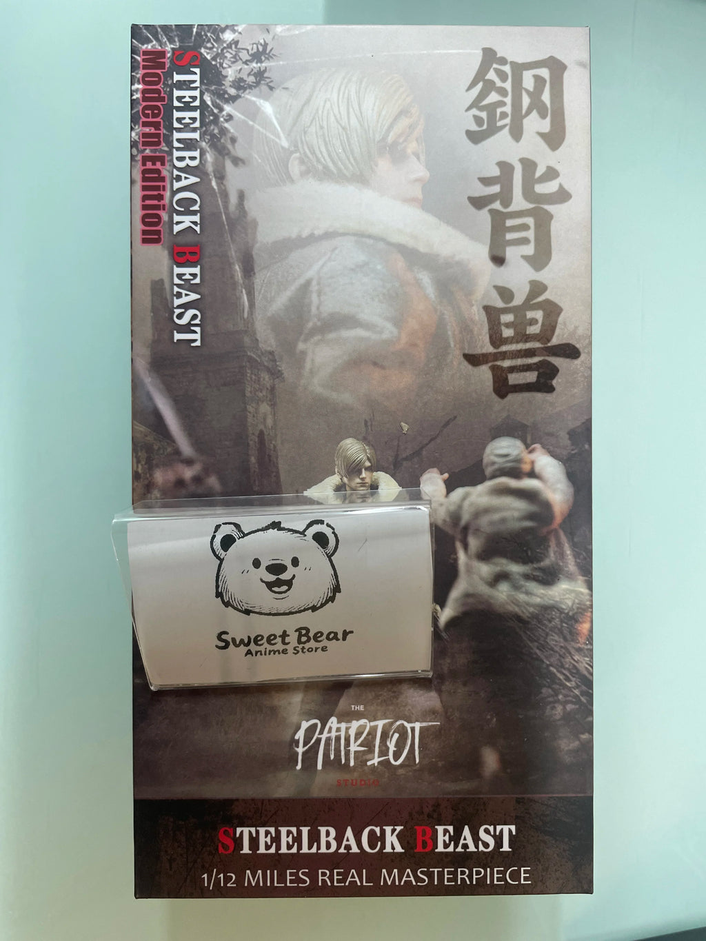 In Stock PATRIOT STUDIO Leon Resident Evil Steelback Beast 1/12 Scale Action Figure Anime Model Trendy Toys Desktop Doll