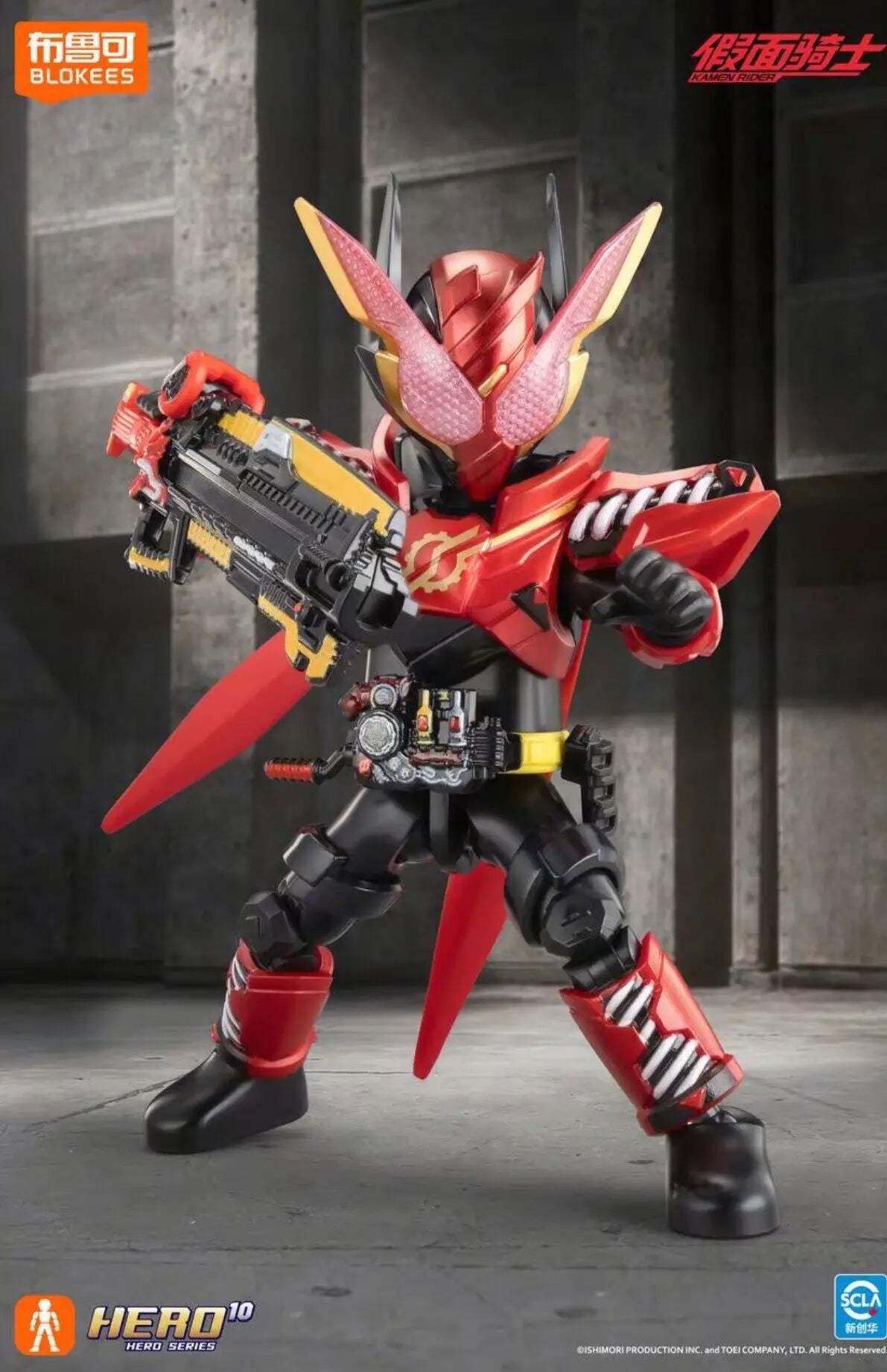 Original Blokees Hero Kamen Rider Galaxy Version Vol.6 - Genesis Myth Blind Box Geatsix Anime Peripheral Collection Toys Gifts