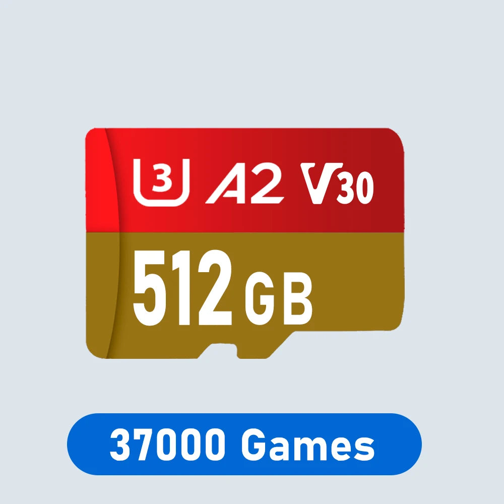 Game Card for Steam Deck with Batocera 40 Plug and Play Up to 40000 Retro Games for PS3/PS2/PS1/PSP/WII/WIIU/XBOX/SS Emulators