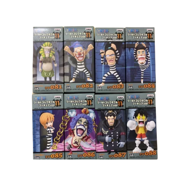 Genuine Bandai WCF ONE PIECE Prison Chapter TV11 Luffy Nami Anime Action Figures Model Figure Toys Gift for Toys Hobbies Kids