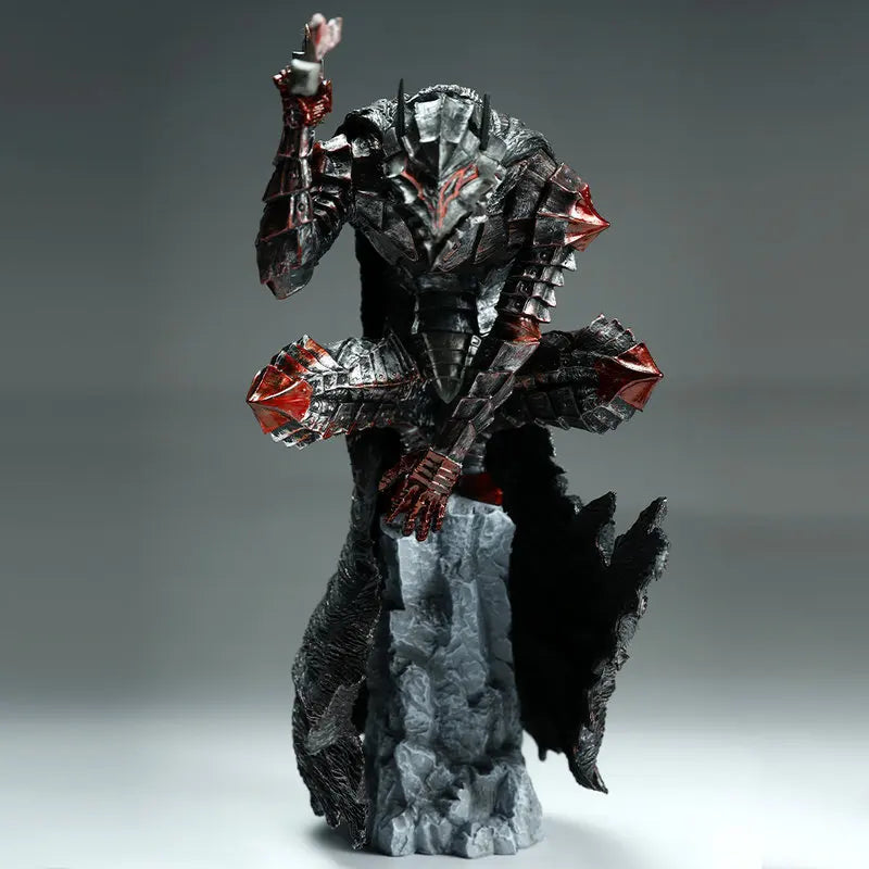 2025 Berserk Mad Warrior Worn Battle Damaged Version Action Figure Model Statue Sword Wind Legend Collectible Toy Acg Decoration