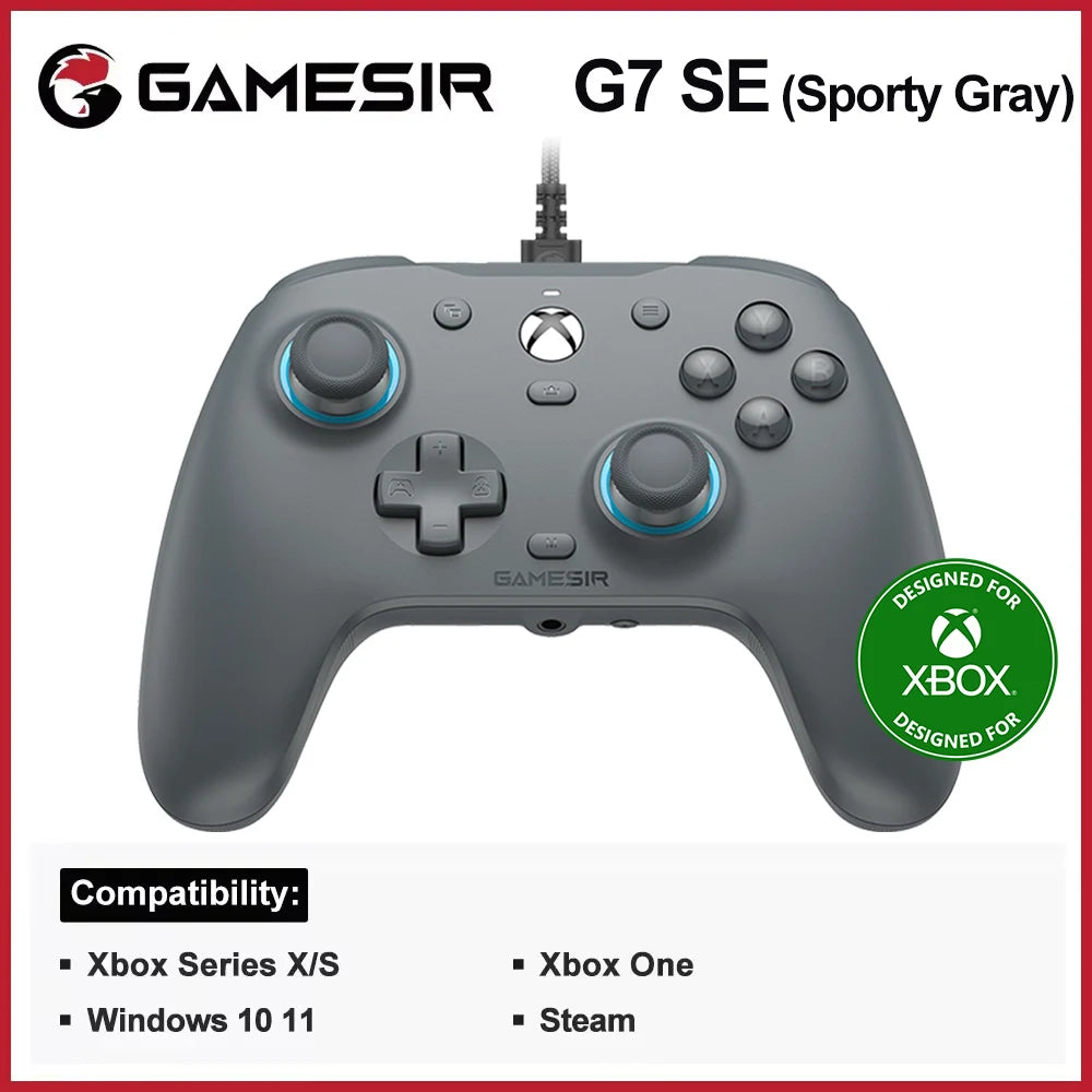 Gamesir G7 SE XBOX Controller PC Wired Gaming Controller for XBOX Series X S One Windows11 10 Steam Gamepad Hall Effect Joystick