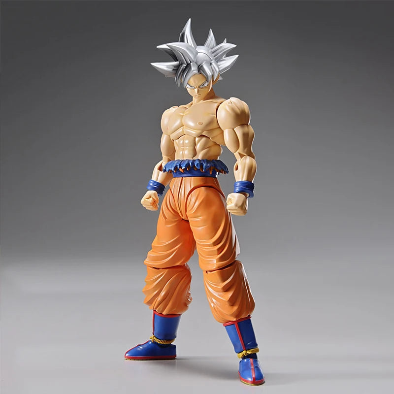 Bandai Original Genuine Dragon Ball Model Kit Figure-rise Standard Son Gokou Ultra Instinct Collection Action Figure Model Toys