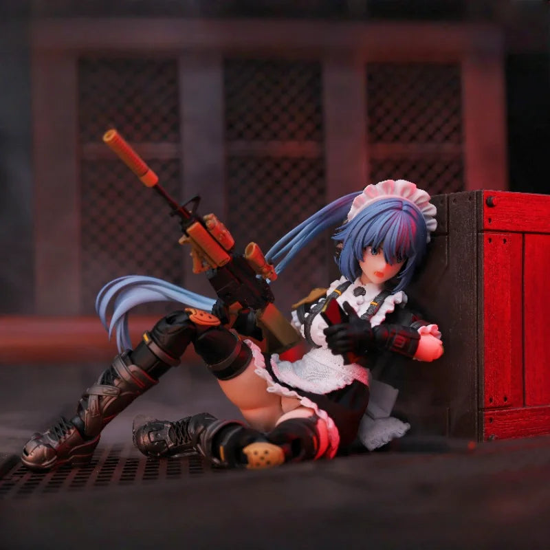 In Stock 1/12 Snail Shell Tactical Maid Ra-02 Tokiwa Kazune Series Action Figure Finished Anime Character Model Decoration Gifts