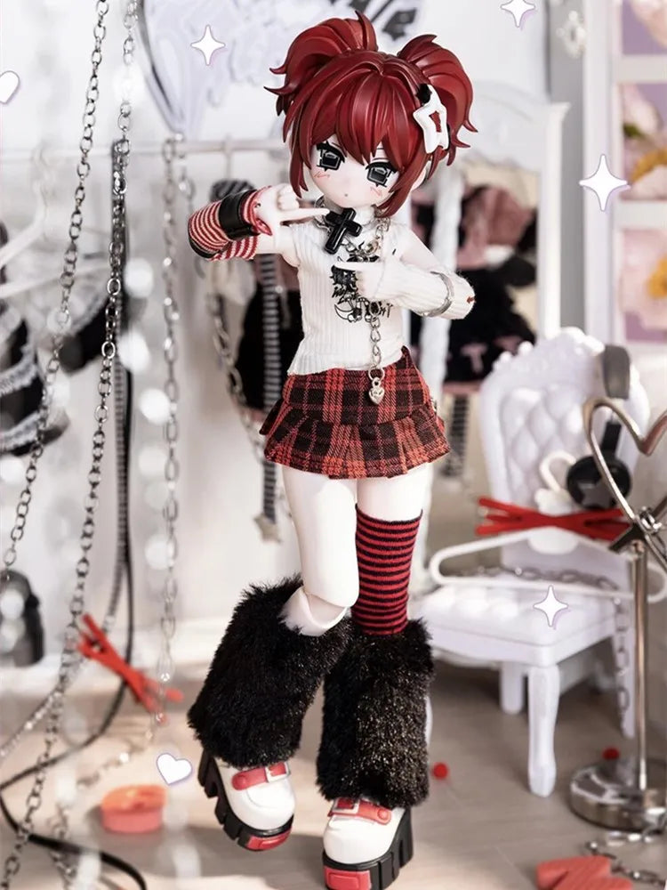 Original Candy Galaxy Bjd Blind Box 1/6 Weird Cute Girl Series Dolls Movable Joints Anime Figure Desktop Decoration Gifts Toys