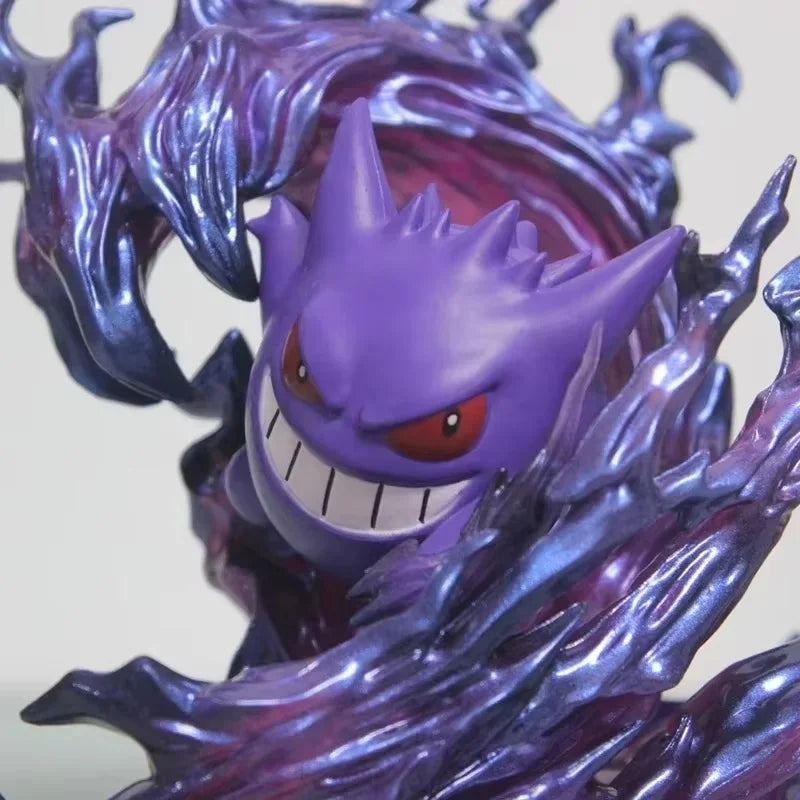Neu auf Lager 18 cm Anime Pokemon Gengar Ghost Claw Actionfigur Spiel Statue Sammlerstück Kawaii Modell Weihnachtsgeschenke Puppen Spielzeug