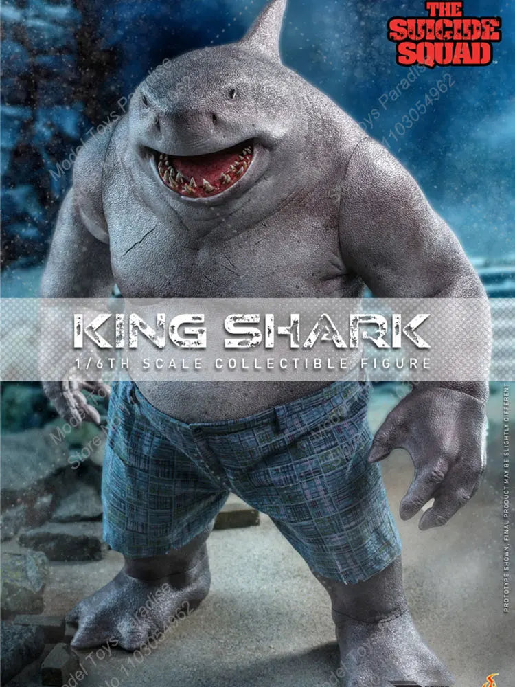 HOTTOYS HT PPS006 1/6 Collectible King Shark The Suicide Squad Nanaue Super Villain Full Set 12inch  Action Figure Soldier Model