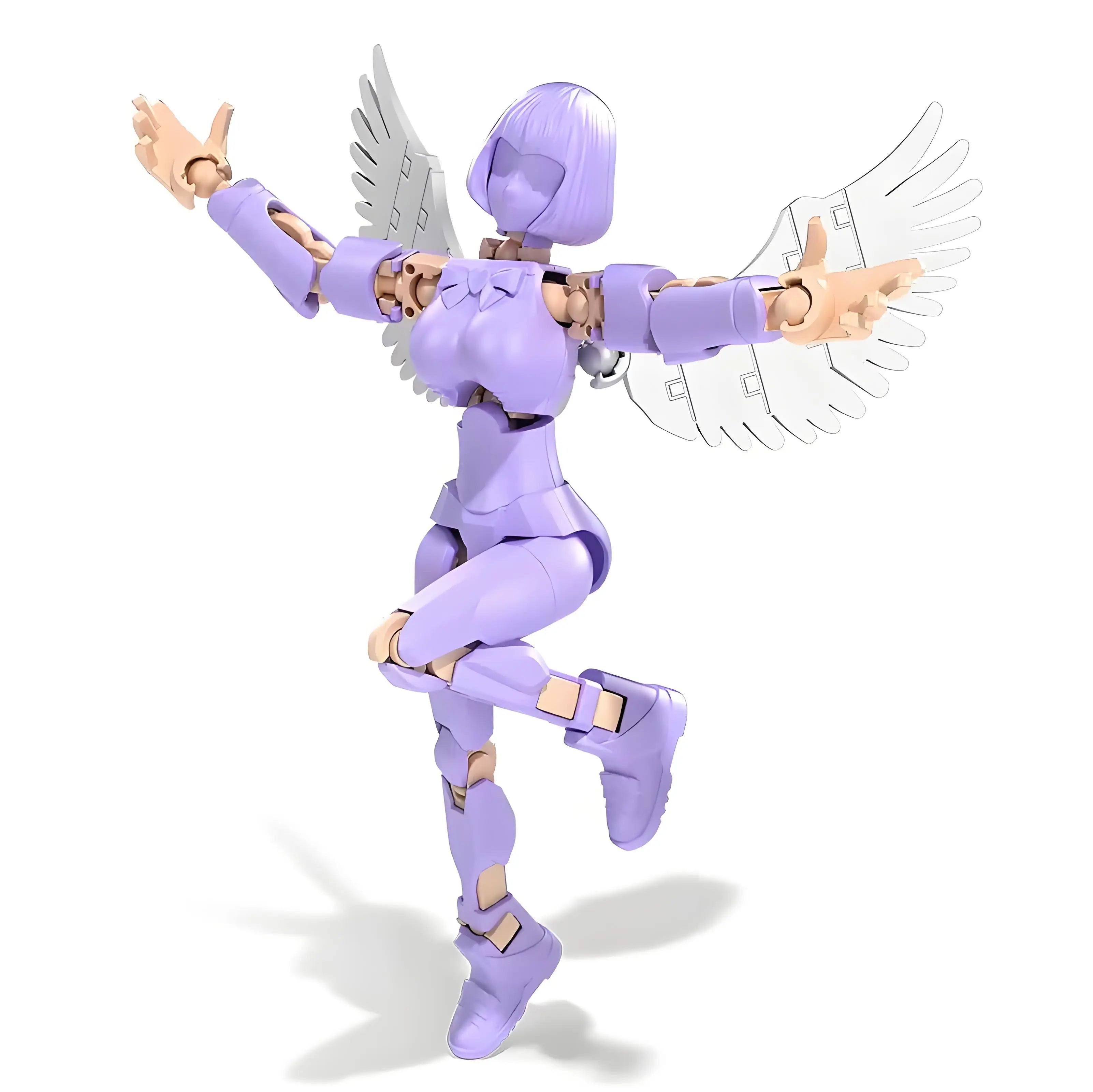 Magical JK Girl Anime Action Figure 3D Printing Multi-Jointed Movable Model Assembled Dummy DIY Robot Desktop Ornament Doll Toy