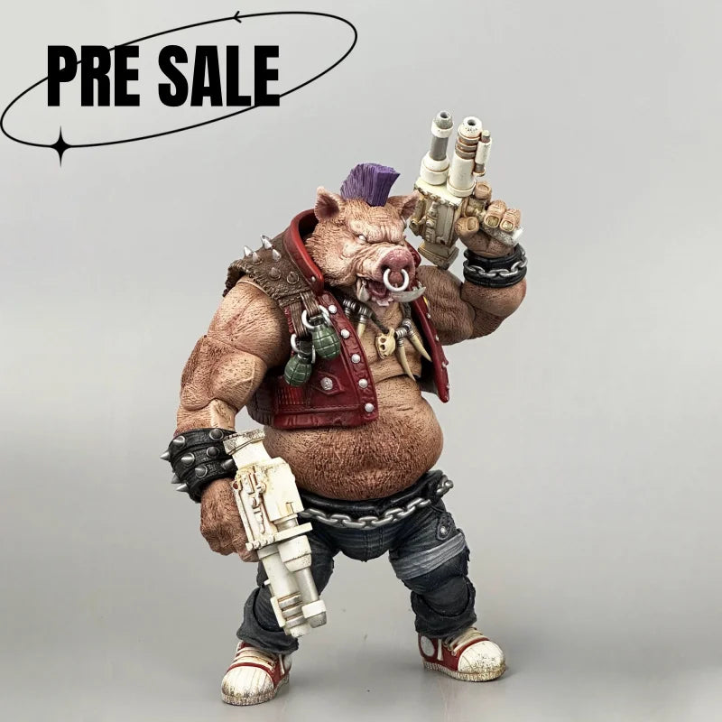 18cm Rage Studio Fury Toys Bebop Samurai Golden Boar Gullinbursti Anime Figure with Movable Joints PVC Collectible Doll
