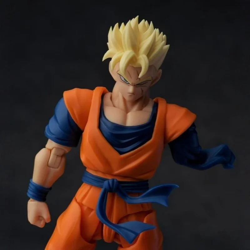 Hot In-Stock HAZ001 Broken Arm Goku Dragon Ball Action Figure Model Anime Doll Ornament Model Accessories Toys Gifts
