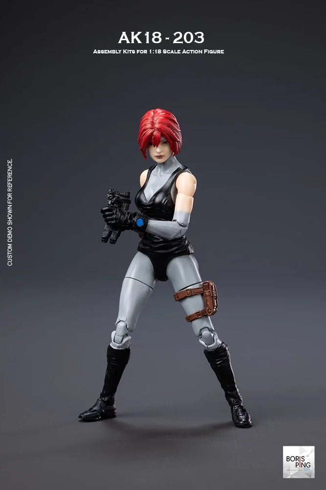 authentic In Stock Borisping 1/18 Scale Ak18 202&203  Ada Wong Assembly Kits Action Fiugre Limited edition