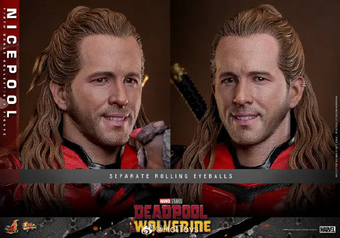 In Stock HOTTOYS HT 1/6 MMS788 Deadpool and Wolverine Ryan Reynolds Good Deadpool Full Set 12in Male Soldier Action Figure Model