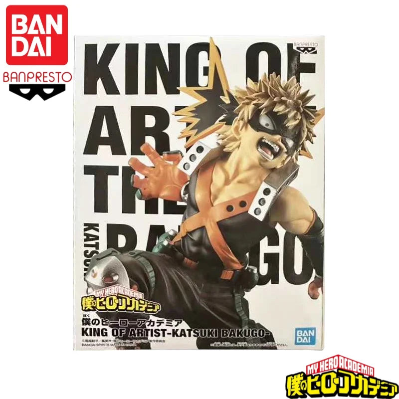 In Stock Original Bandai Banpresto My Hero Academia Bakugou Katsuki Anime Characters Model Toy Birthday Present Garage
