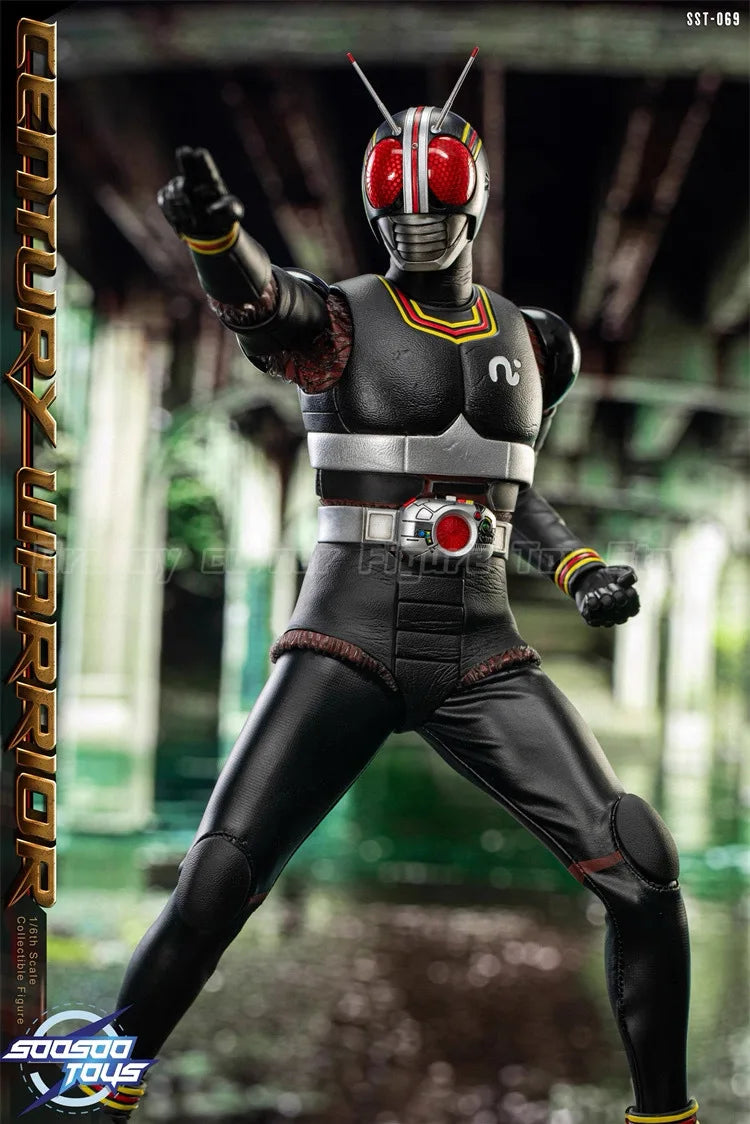 【In Stock】Original SOOSOOTOYS SST-069 Kamen Rider Black Locust Warrior 1/6 Action Figure Toy Model Gift