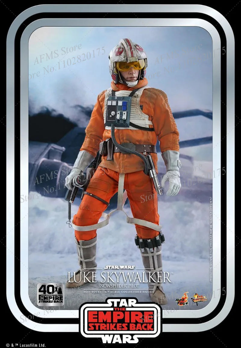 HOTTOYS MMS585 1/6 Men Soldier Luke Skywalker Star Wars The Empire Strikes Back 40Th Anniversary Collection 12Inch Action Figure