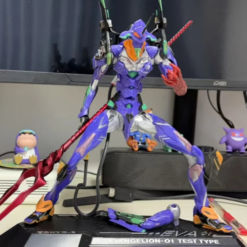 Hot Sale High Quality 33cm Evanglion 01 Anime Figure Eva Mutations Figurine Collection Statue Desk Ornaments Birthday Gifts