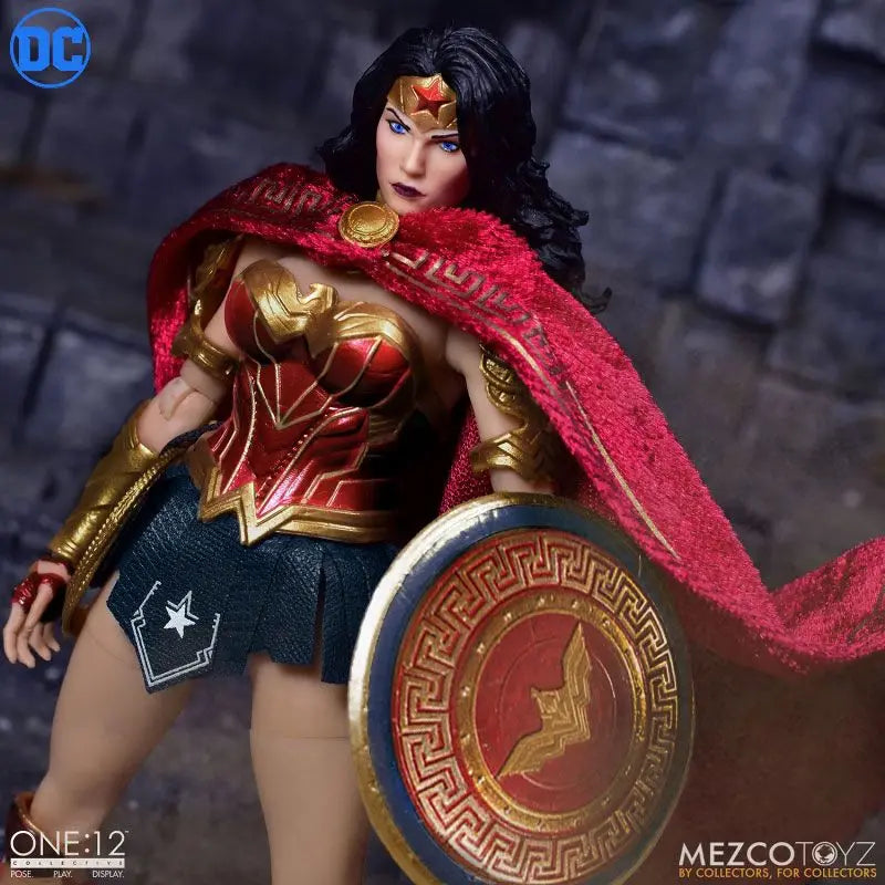 In Stock Mezco Original ONE:12 Collective Modern Wonder Woman Comics Action Figure Collectible Model Toy