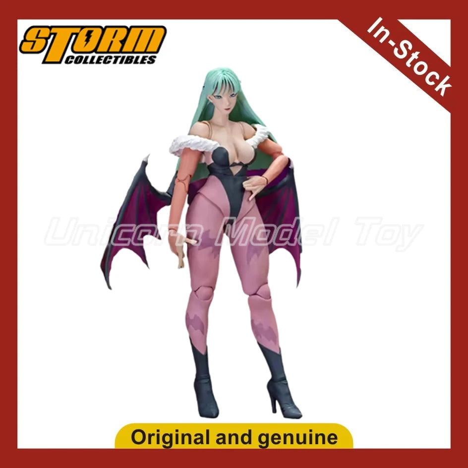 【UA】Storm Toys  MORRIGAN VAMPIRE HUNTER Scale 1/12 Action Figures  Models Toys Gifts Collection