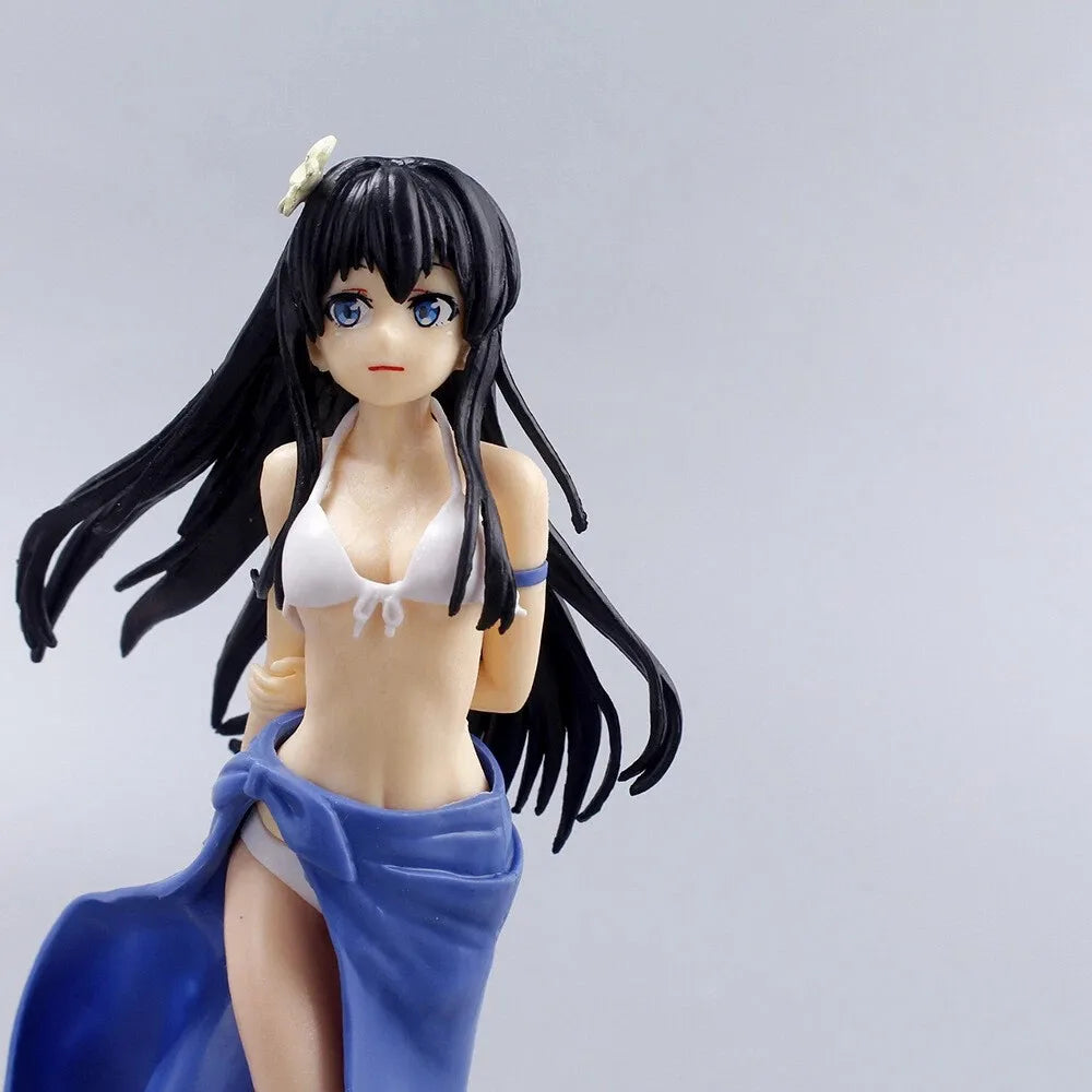New 20cm Figure PVC Action Anime Bikini Summer Yukino Doll Model Cute Figure for girl gift No Box